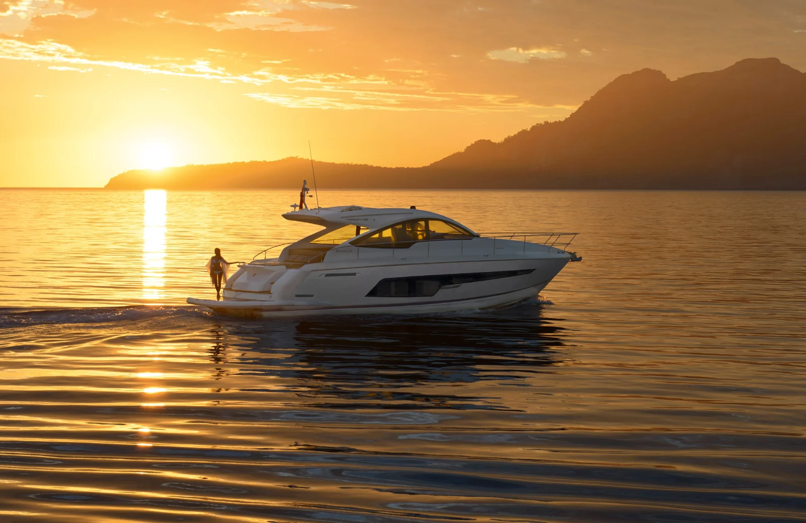 Fairline Targa 48, location yacht Cannes